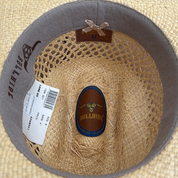 Size medium. 4” brim. Cowgirl hat 
Bullhide by Montecarlo Hat Co. Cowboy hat - Picture 4 of 4